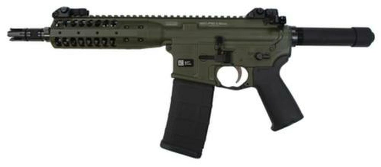 LWRC PSD IC 5.56/223 8.5" Barrel Skirmish Sights Olive Drab Green Parkerized 30rd Mag