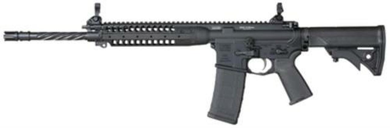 LWRC Improved Carbine Enhanced Rifle 5.56/223 16" Helical Fluted Barrel Black 30rd Mag