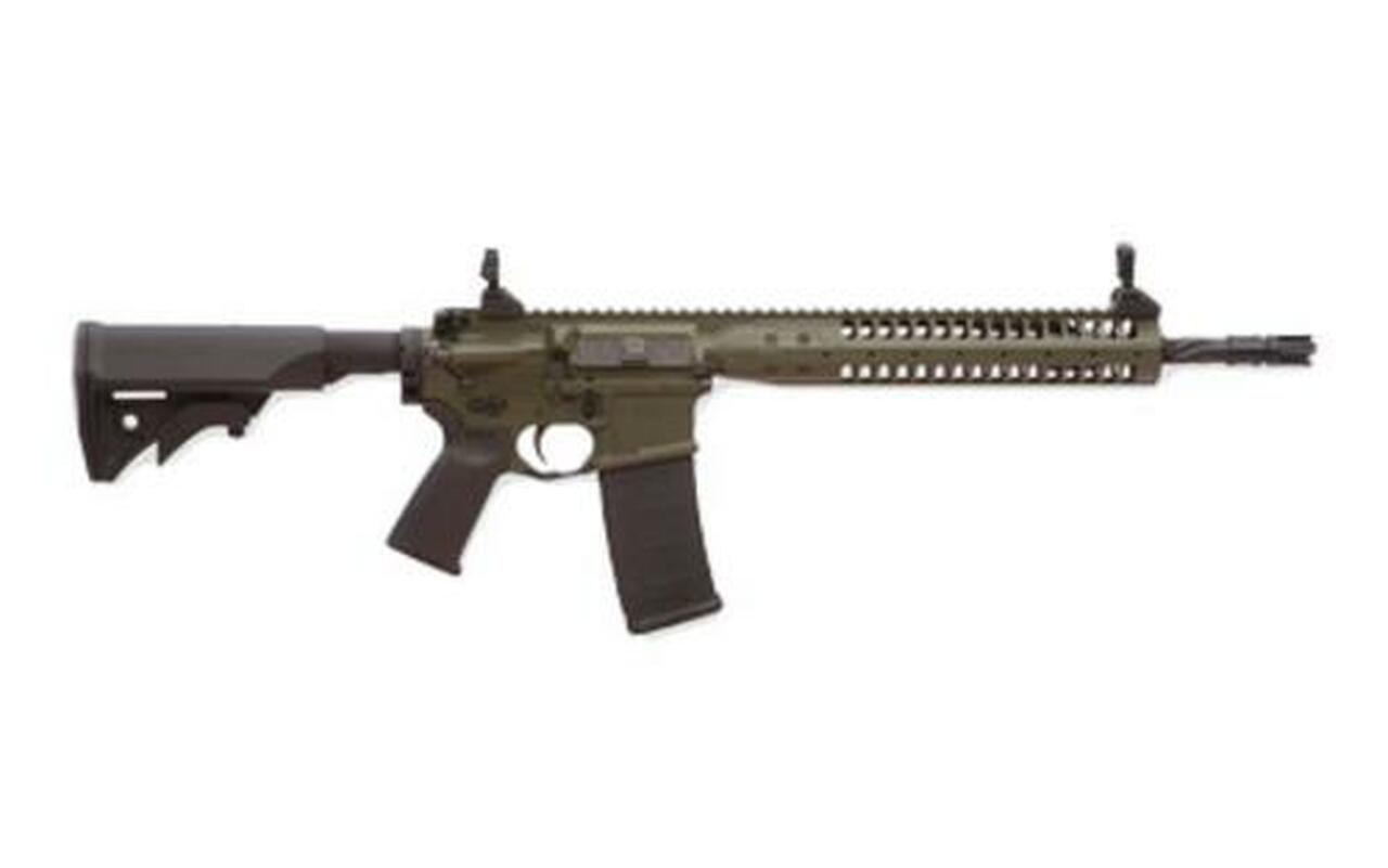 LWRC Improved Carbine SPR 5.56/223 16" Helical Fluted Barrel Olive Drab Green 30rd Mag