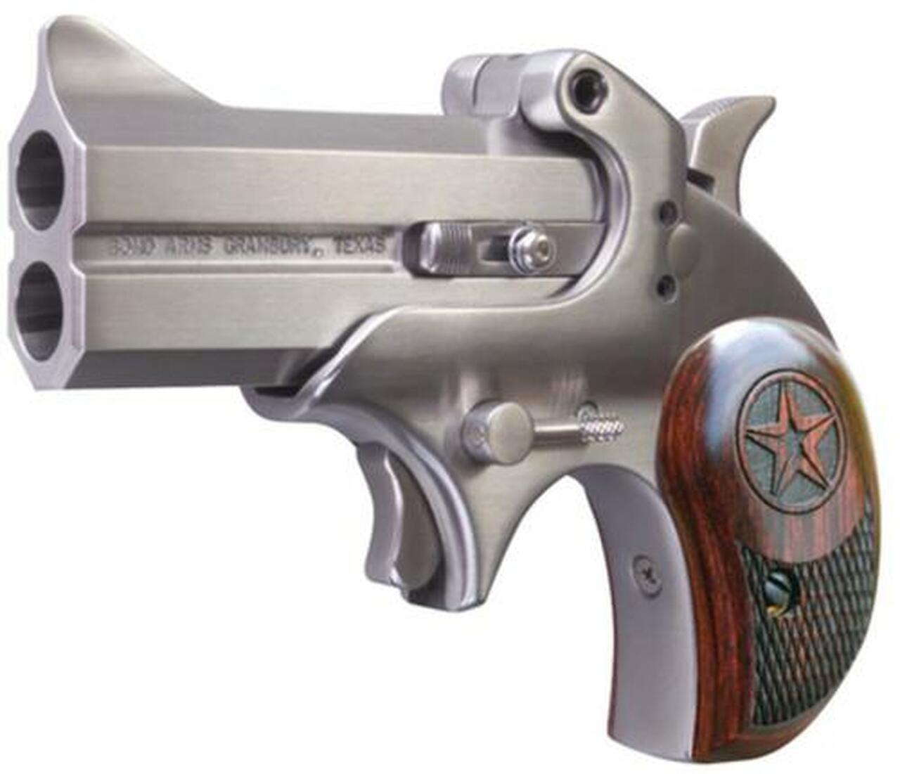 Bond Arms Cowboy Defender.40 SW 3" Barrel Polished Stainless Steel Finish