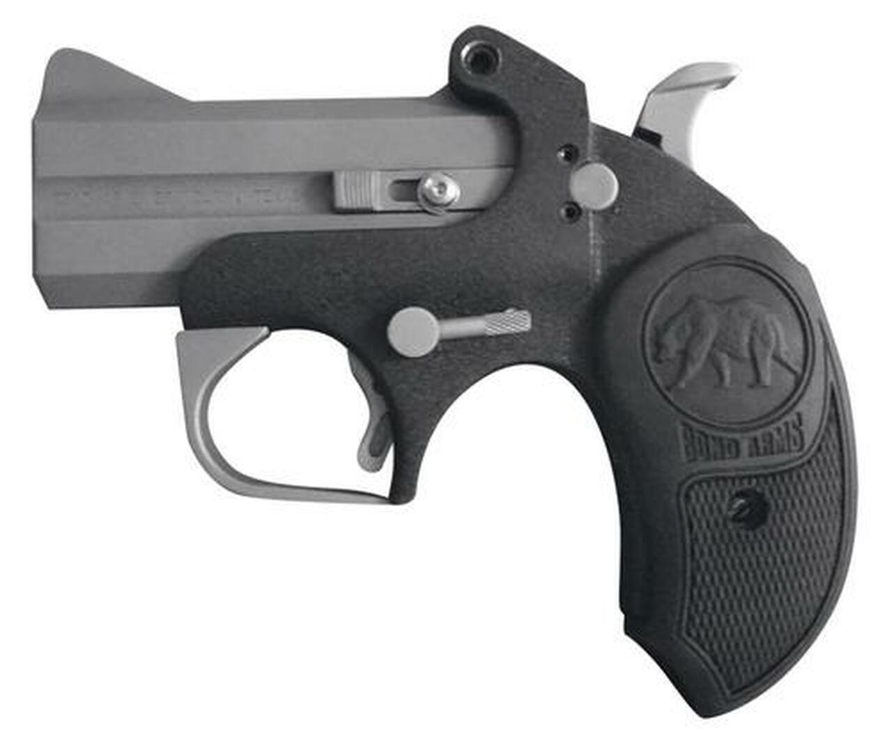 Bond Arms Big Bear CA Comp Derringer Break Open 45LC 3" Rubber SS