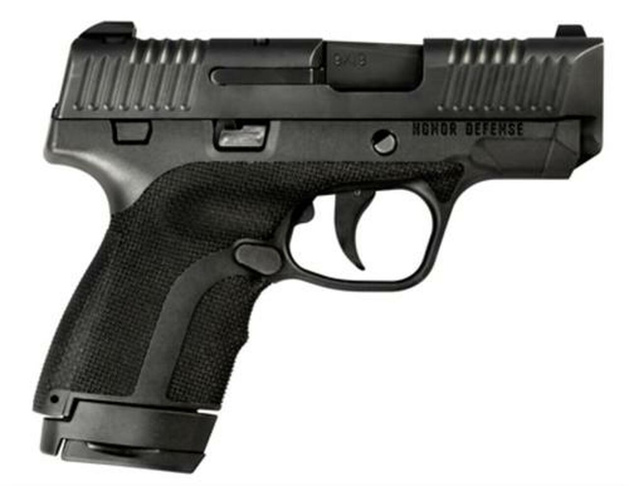 Honor Defense Honor Guard Sub-Compact Double 9mm +P, 3.2", 7rdrd/8+1rd Mag, Ambi Safety