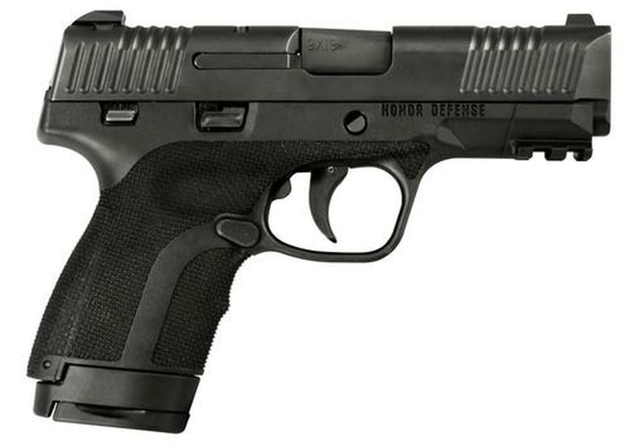 Honor Defense Honor Guard Long Slide, 9mm +P, 3.8" Barrel, 7rd, Black