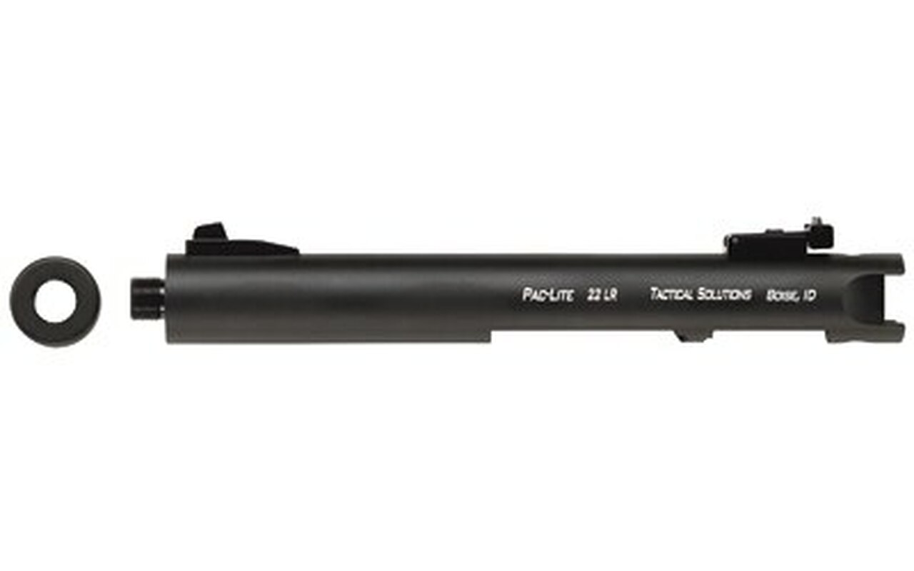 Tactical Solutions Pac-Lite Ruger Mark I,II,III, 4.5" Matte Black Barrel 22LR