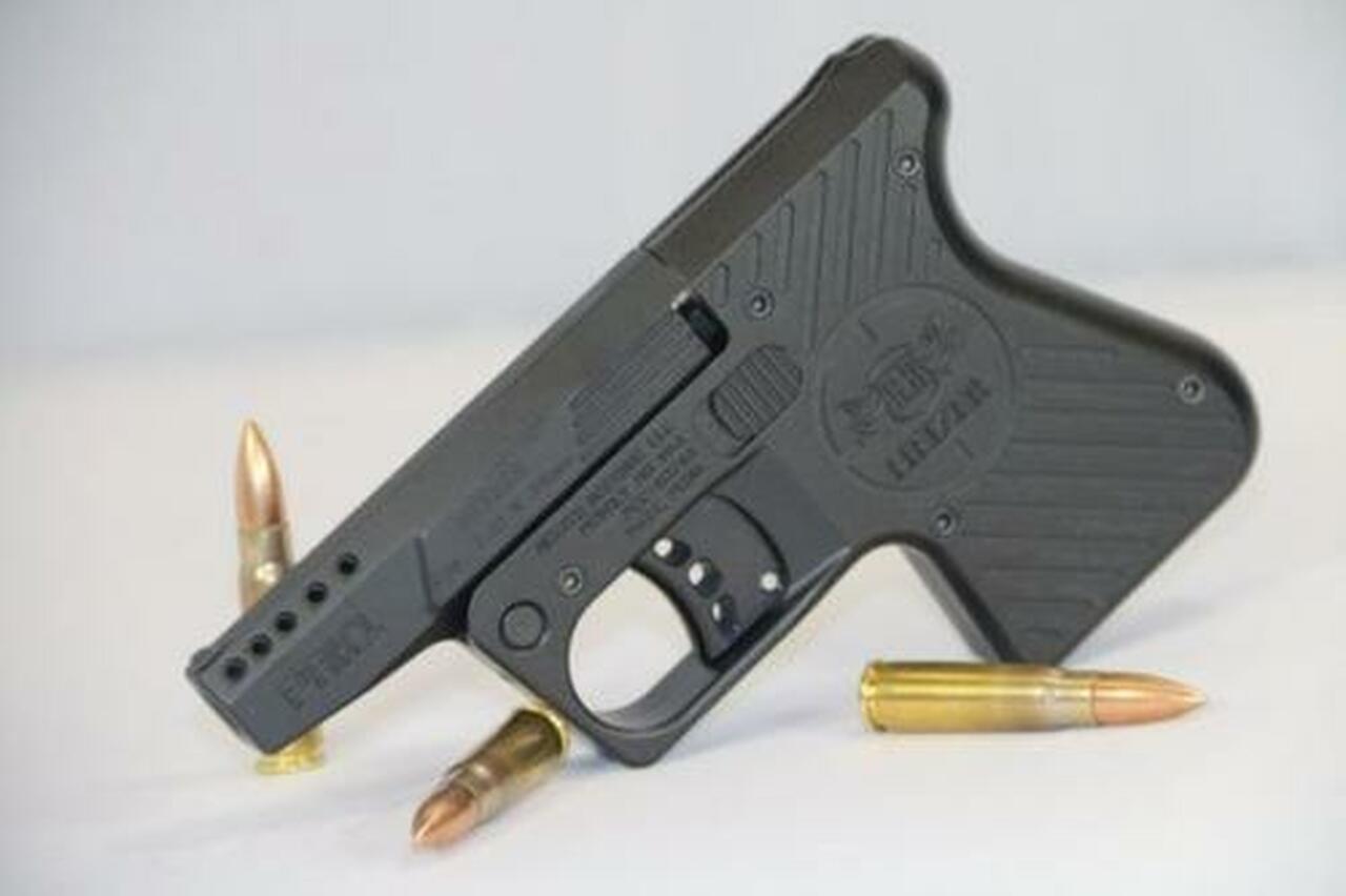 Heizer PAK1 Pocket AK Pistol 7.62x39mm Ported Barrel Steel Frame Black