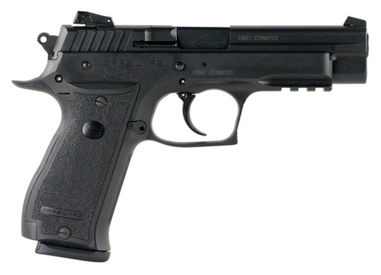 SAR USA K2, .45 ACP, 4.7" Barrel, 14rd, SA/DA, Manual Safety, Black