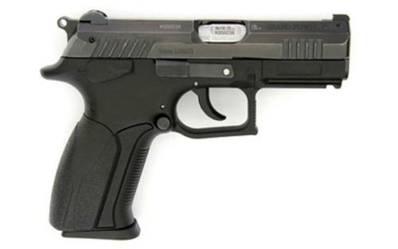 Grand Power P1 Pistol, 9mm, 3.7", 15rd, Polymer frame, Blued Steel Slide