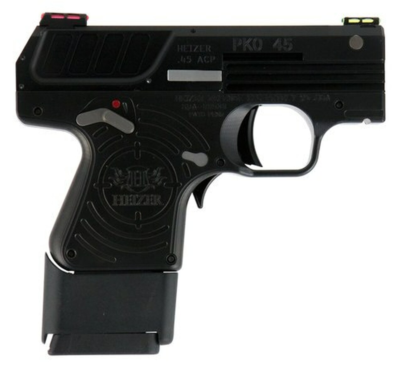 Heizer PKO, 45 ACP, 2.75" Barrel, 5rd, Black