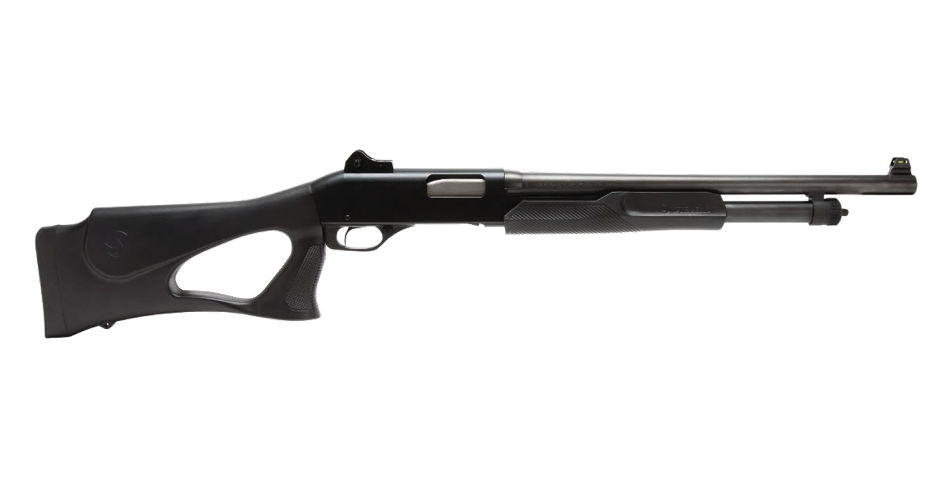 320 Security 20 Gauge Pump Shotgun with Thumbhole Stock and Ghost Ring Sight