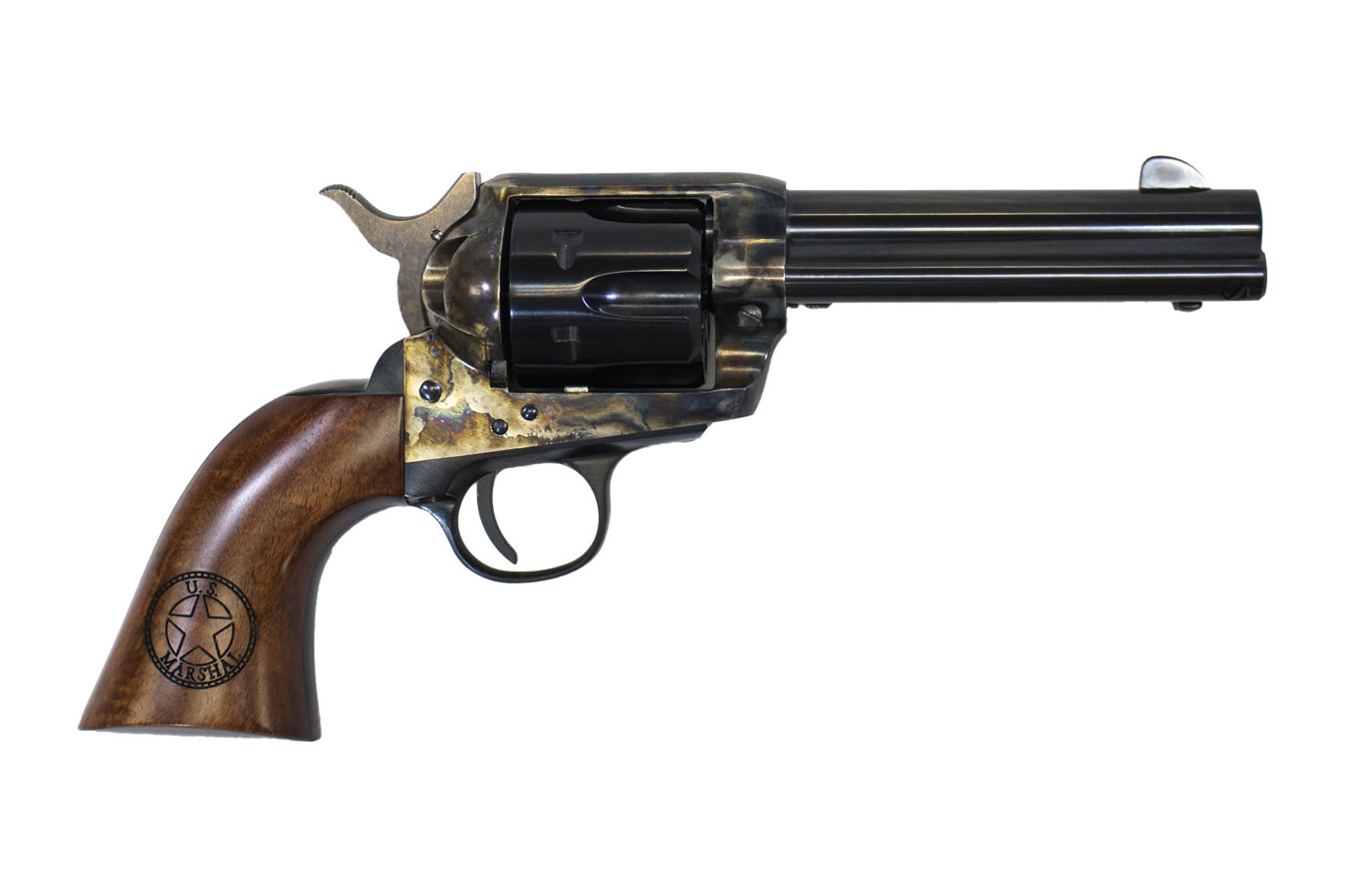 US Marshal II 357 Magnum Single-Action Revolver with Color Case Hardened Frame