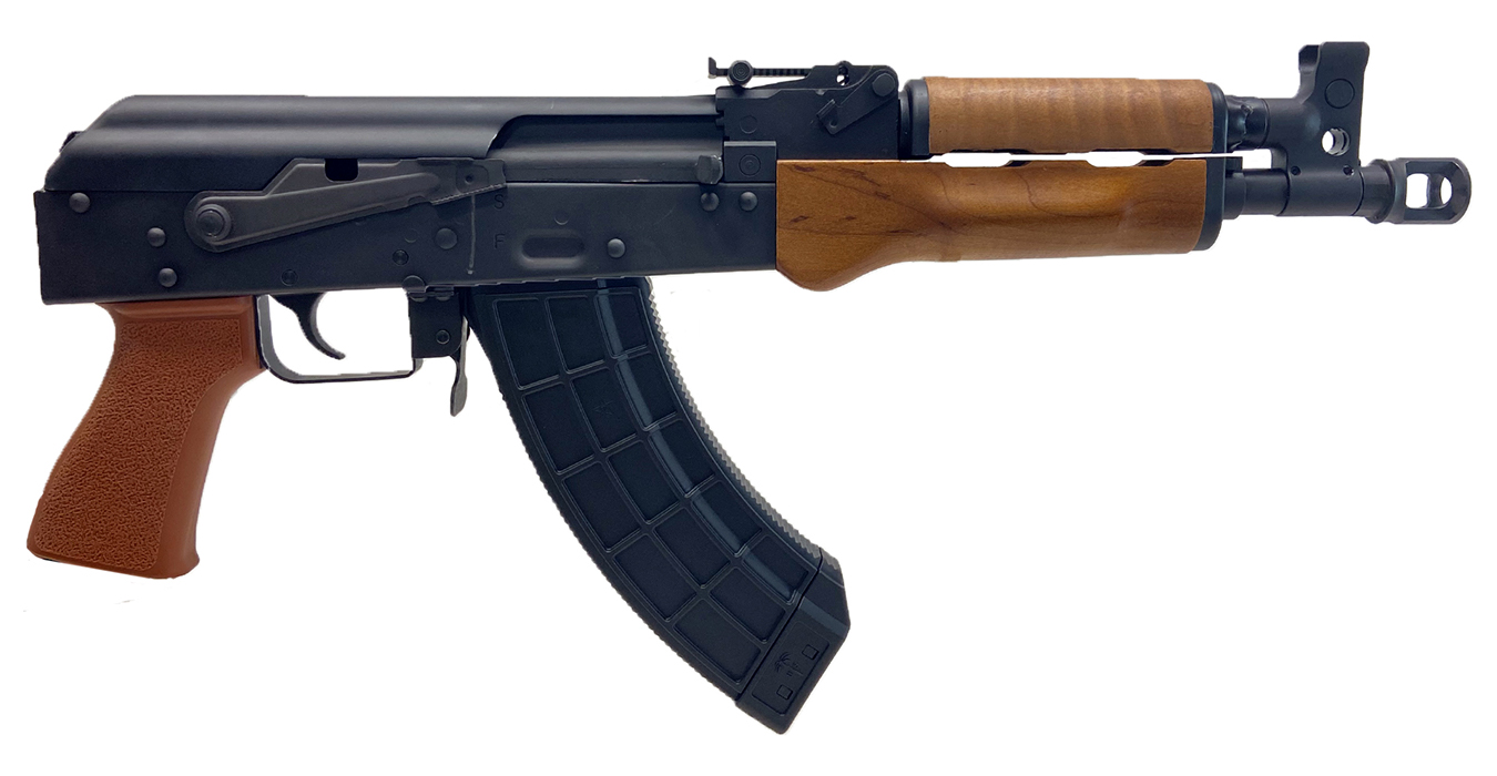 VSKA 7.62x39 Semi Auto AK-47 Pistol with Forend and US Palm Pistol Grip