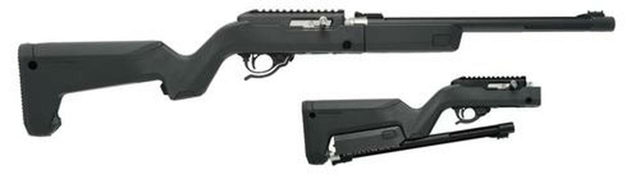 Tactical Solutions X-Ring Takedown, 22LR, 16" Barrel, 10rd Mag, Black MagPul Backpacker Stock