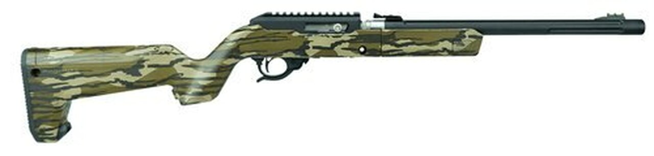 Tacsol X-Ring 22LR 16" Barrel, Takedown, Magpul Backpacker Mossy Oak Bottomland Stock 10rd