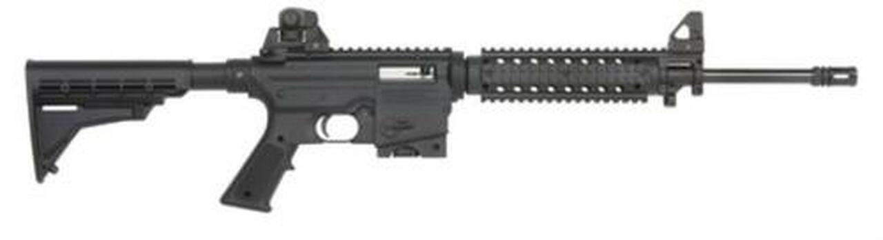 Mossberg Model 715T Tactical Flat Top .22LR, 16.25", Muzzle Brake Adjustable Sights, 10 Round Mag