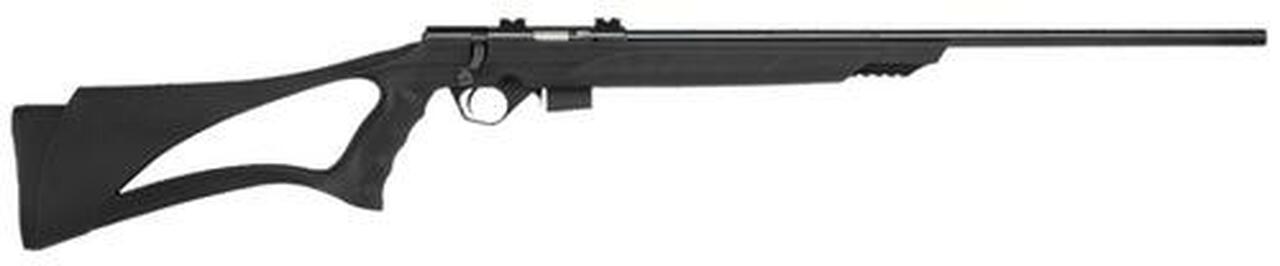 Mossberg 817 Bolt Action 17 HMR 21" Barrel, Black Sport Grip Blued, 6rd