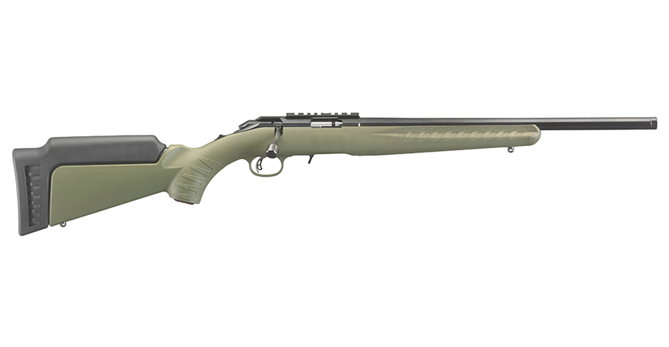 American Rimfire 22LR Bolt-Action Rifle with OD Green Synthetic Stock