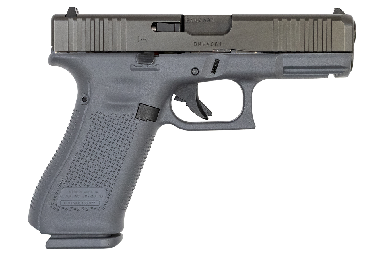 G45 9mm Semi-Auto Pistol with Gray Frame