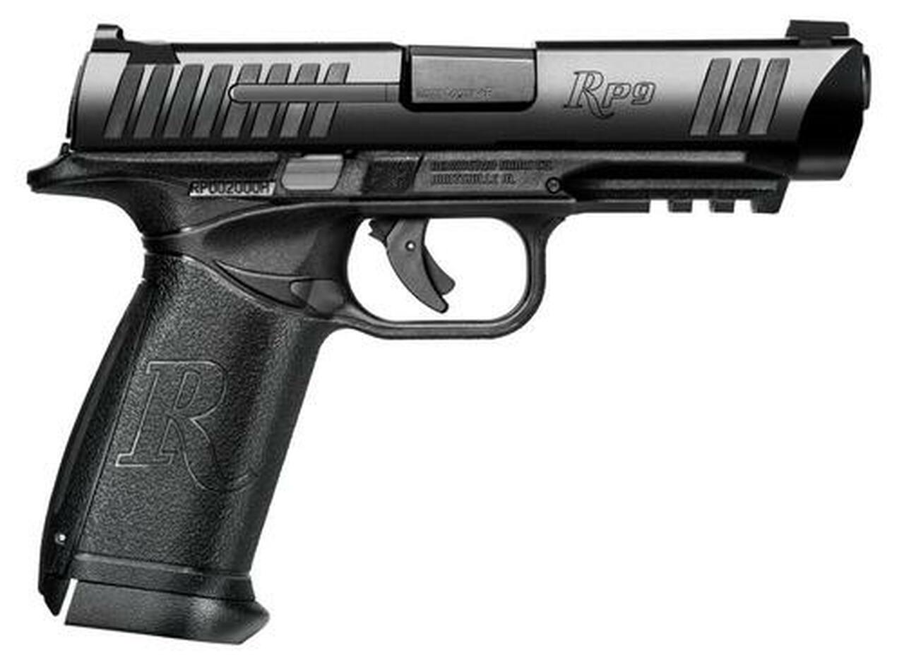 Remington RP9 9mm Pistol, Full Size, 4.5",, , Black PVD Finish, 10 rd