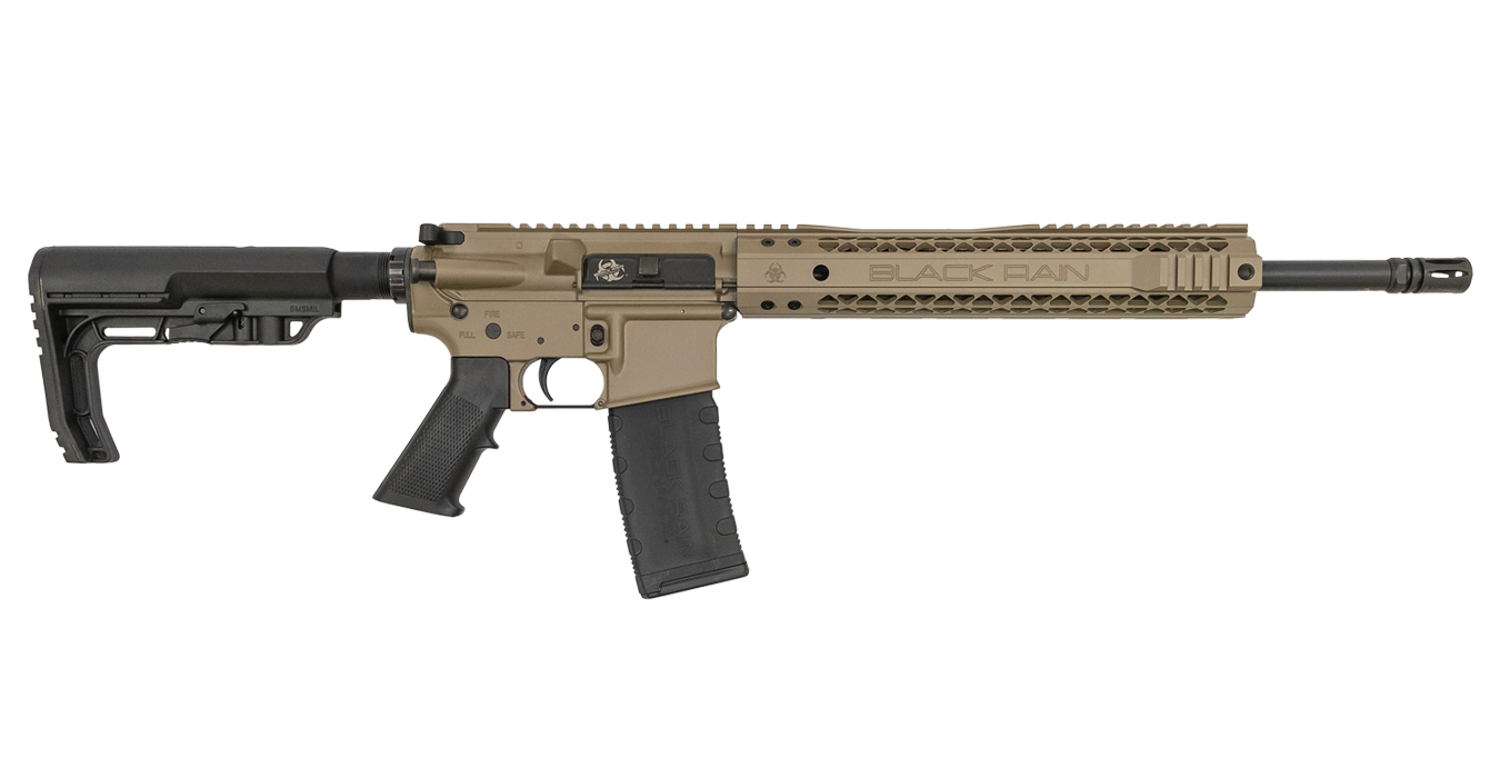 Spec15 Series AR15 5.56mm Semi-Automatic Rifle FDE with MFT Milspec Buttstock