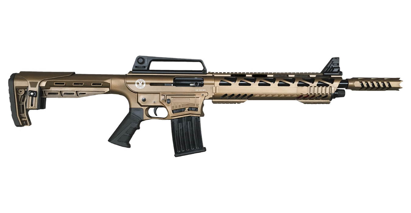 SE122TACB 12 Gauge Semi-Auto Shotgun with Burnt Bronze Cerakote Finish