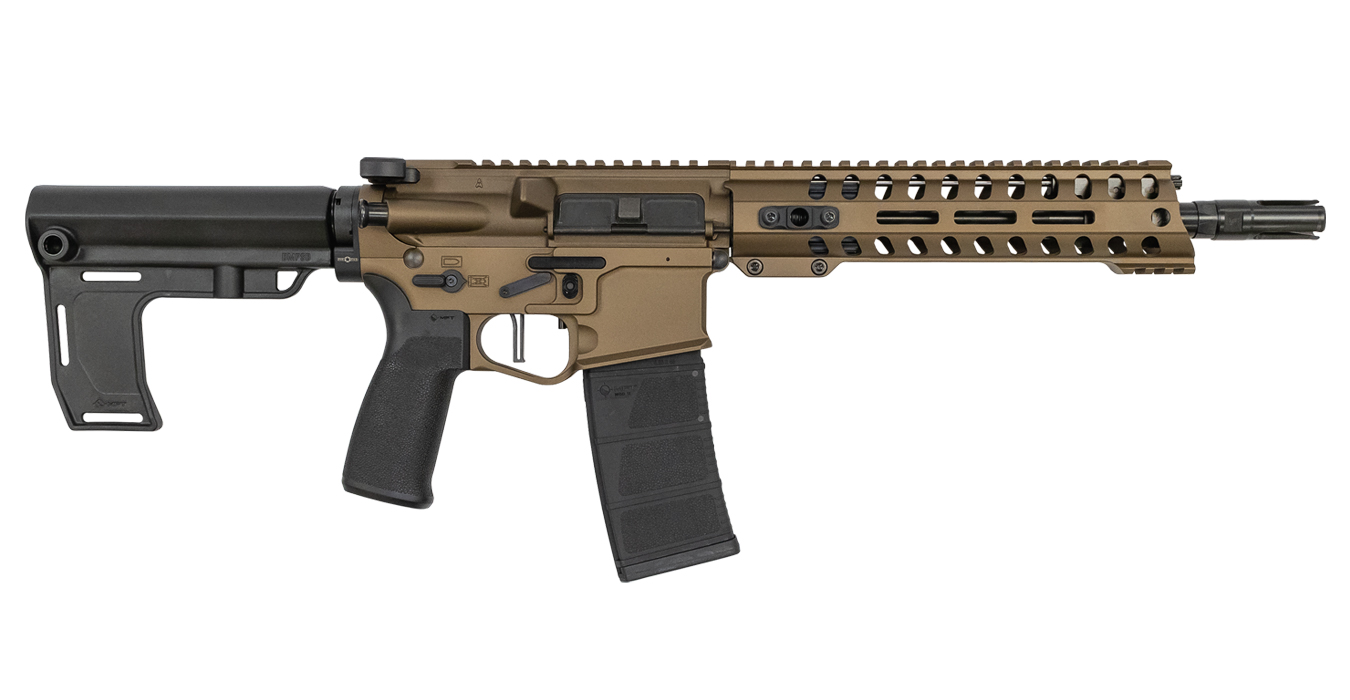 Renegade 5.56mm NATO AR Pistol with 10.5 in Barrel and Burnt Bronze Cerakote Finish