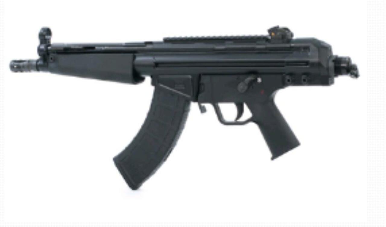 PTR 32P PDWR 7.62X39mm, 8.5", Black, 30rd