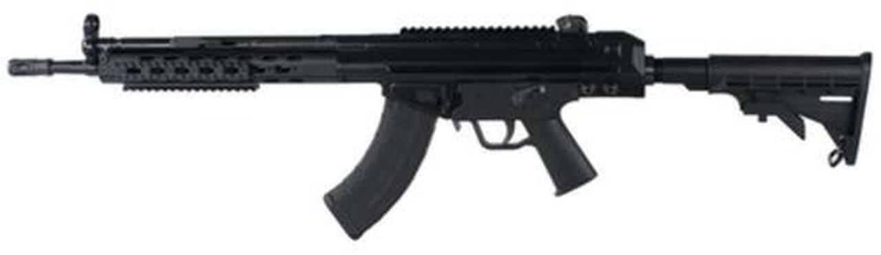 PTR Industries Model PTR 32 KFM4R Gen 2 7.62x39mm 16" Match Grade Tapered Barrel 5/8x24 Threads 6 Position Collapsible M4 Black Polymer Stock 30rd