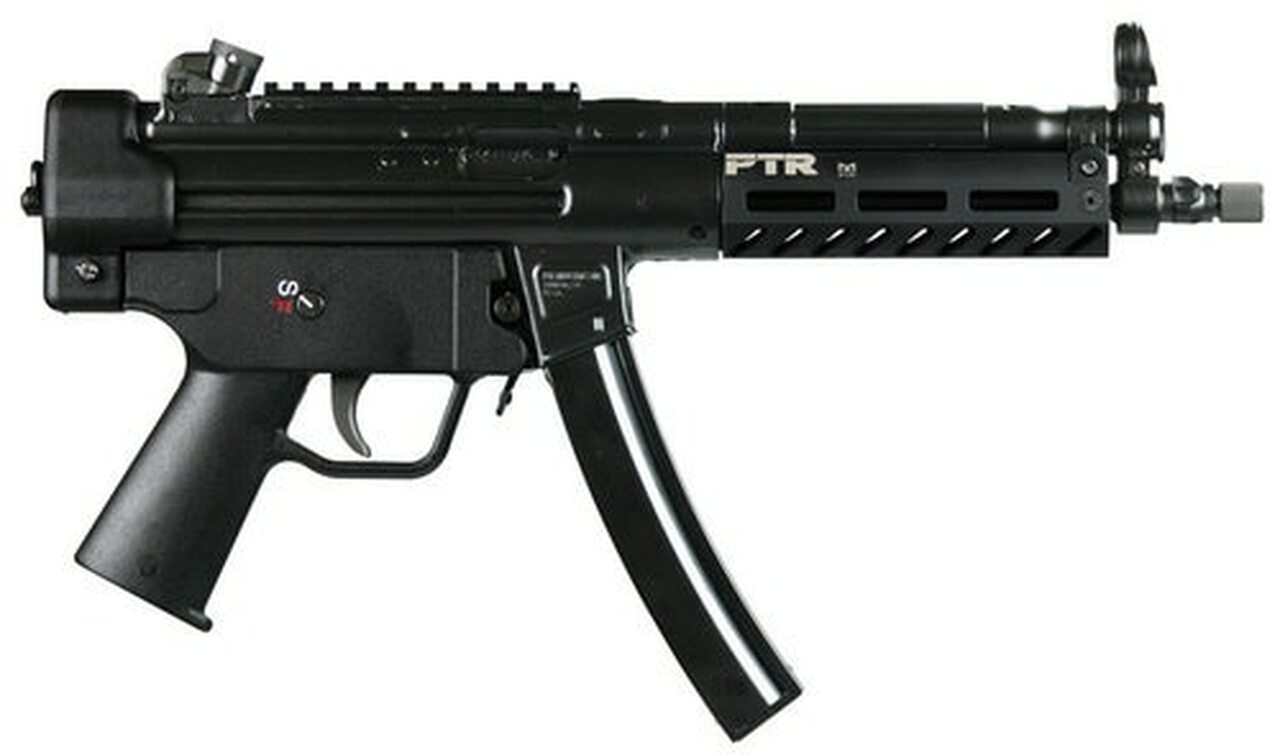 PTR 9CT Pistol 9mm 8.86" Threaded Barrel, M-LOK Black, 30rd Mag