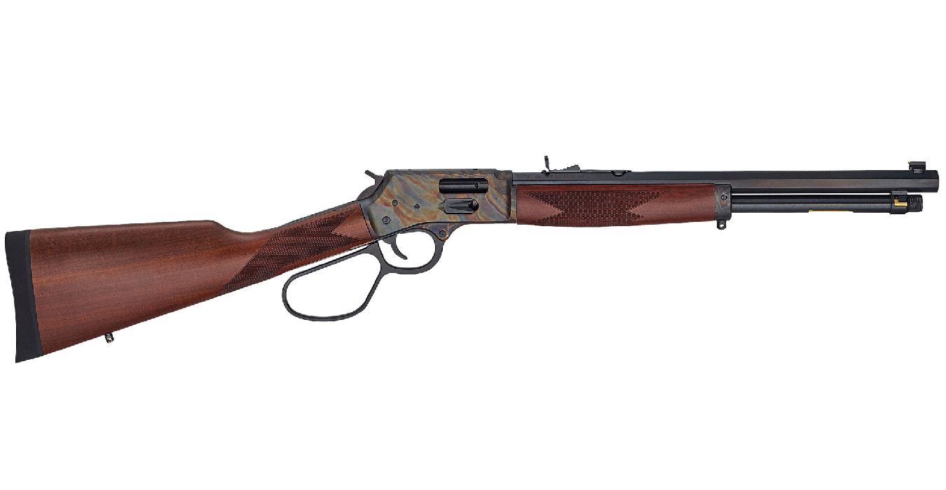 Big Boy 44 Mag/44 Special Color Case Hardened Lever-Action Side Gate Carbine with Large Loop