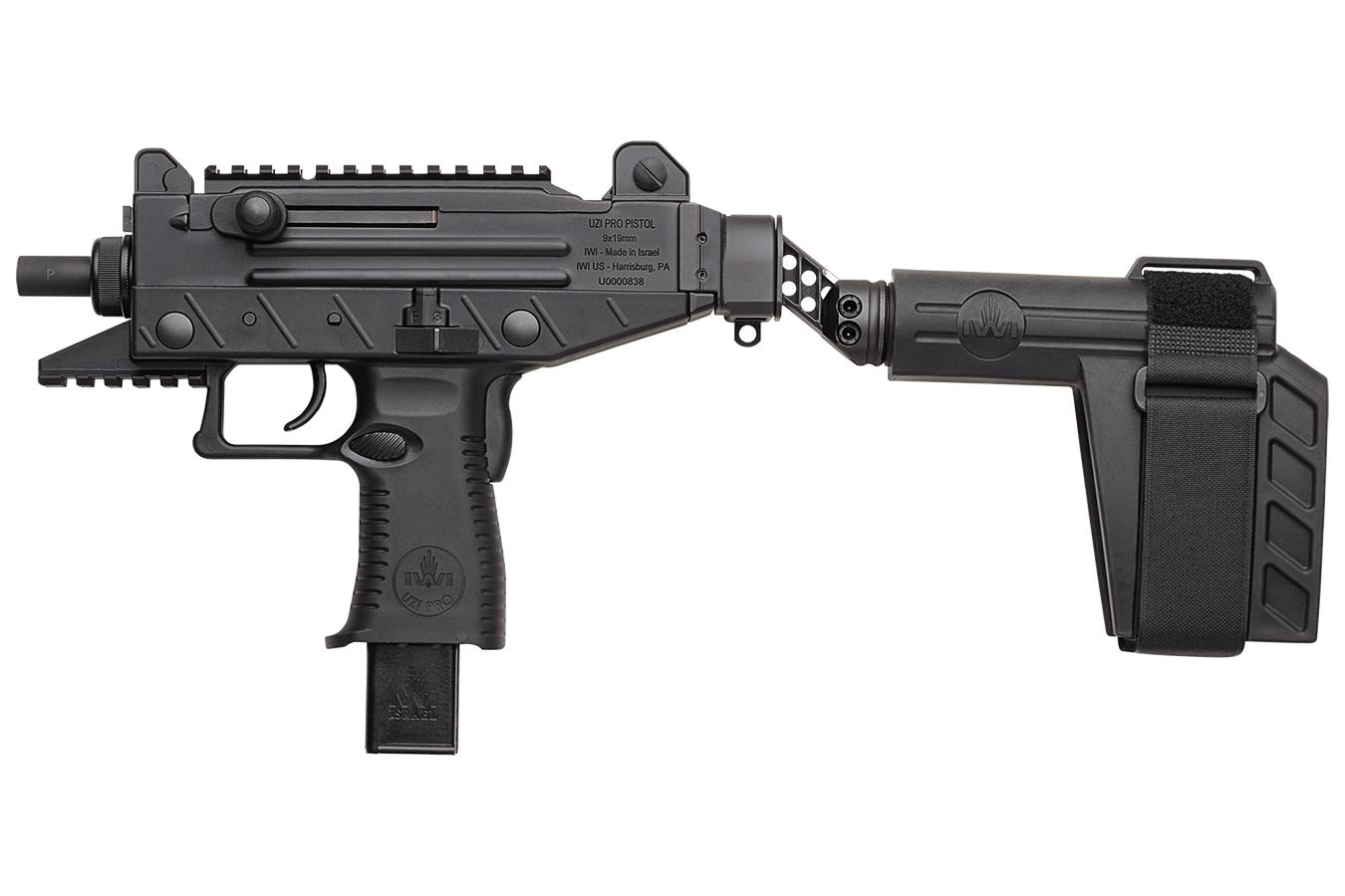 UZI Pro 9mm Pistol with Stabilizing Brace