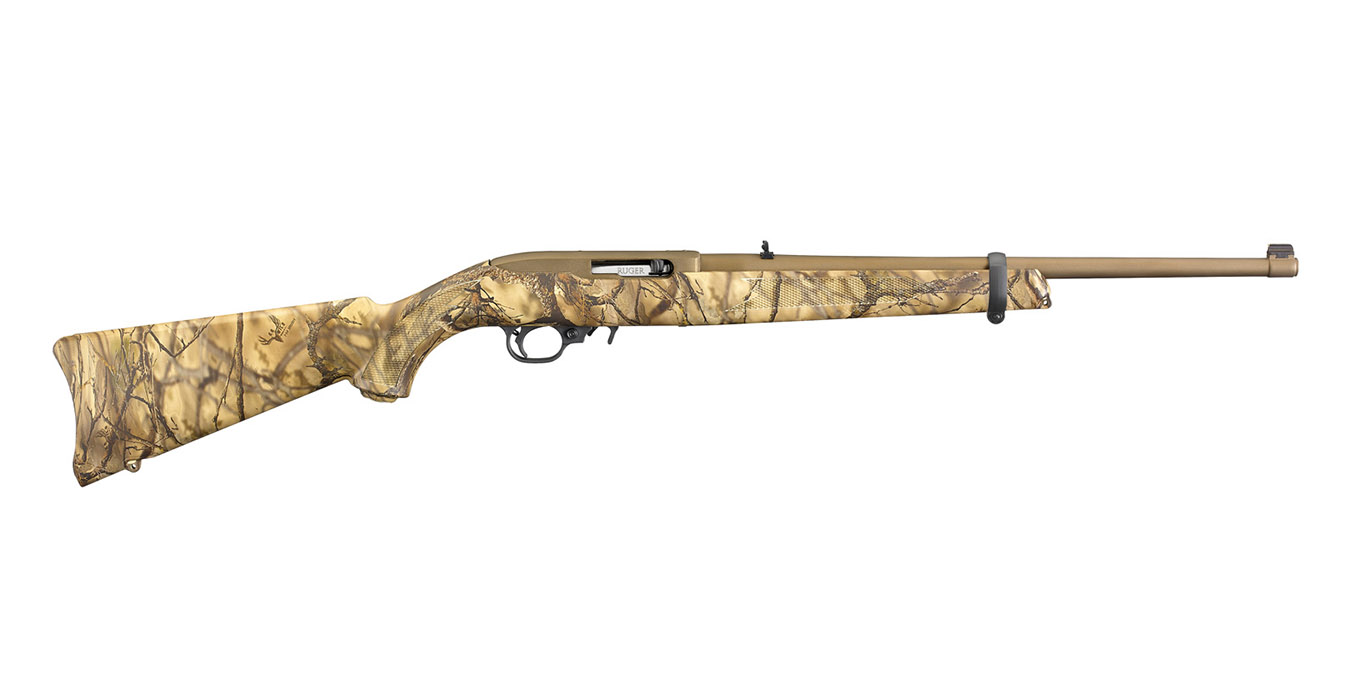 10/22 22LR Rimfire Carbine with GoWild I-M Brush Camo Stock
