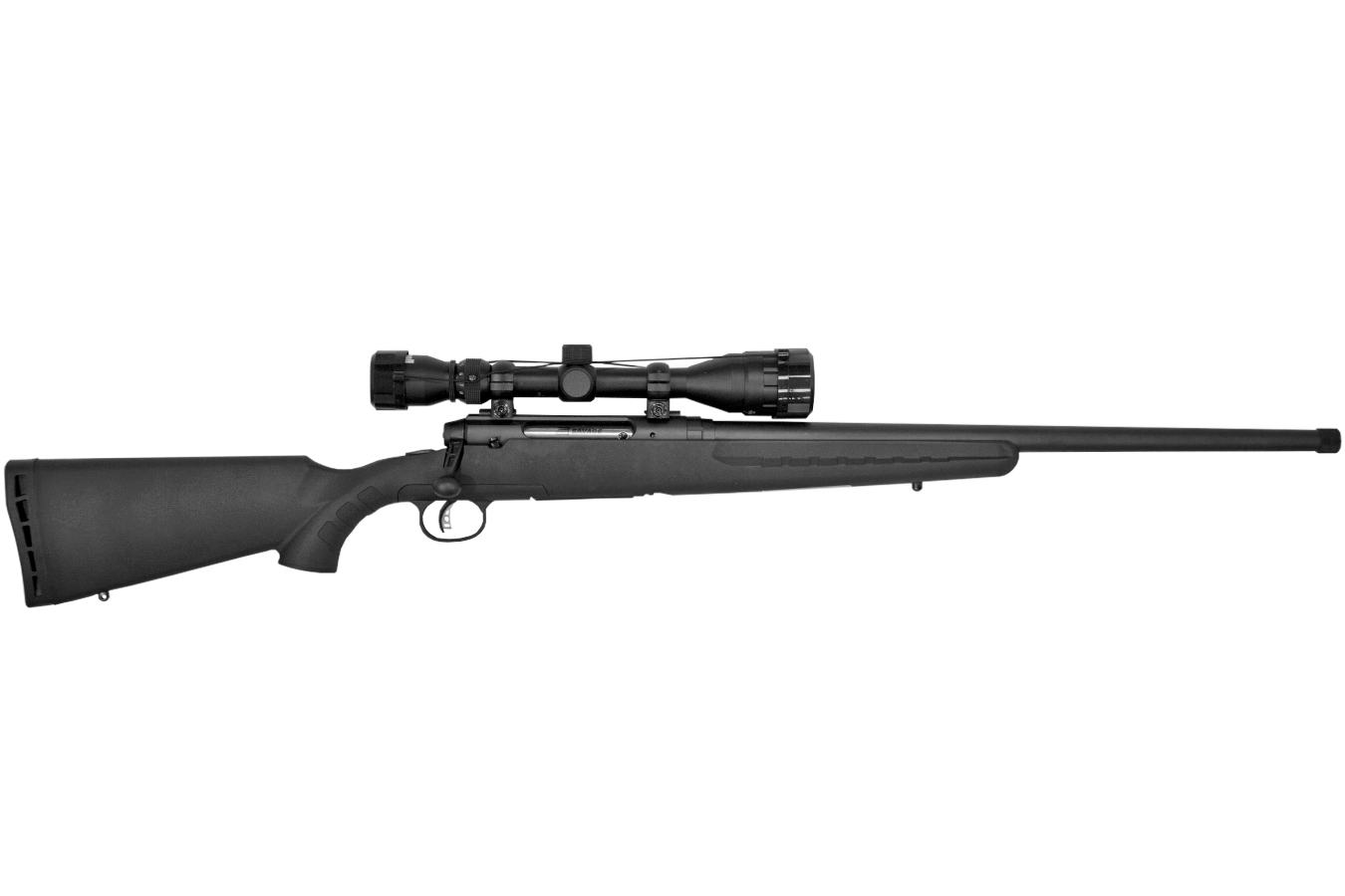 Axis II XP 6.5 Creedmoor Bolt-Action Rifle with 4-12x40mm Scope and Threaded Bar