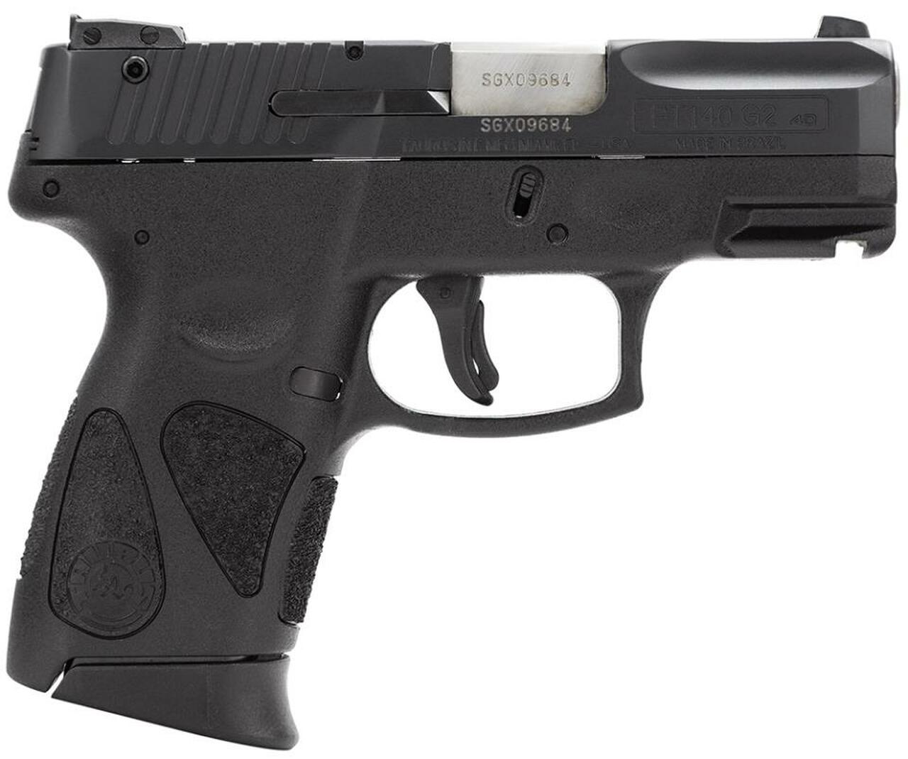 Taurus PT-140 Millennium G2 40 S&amp;W 3.2" 11+1 Black Poly Grip Blued