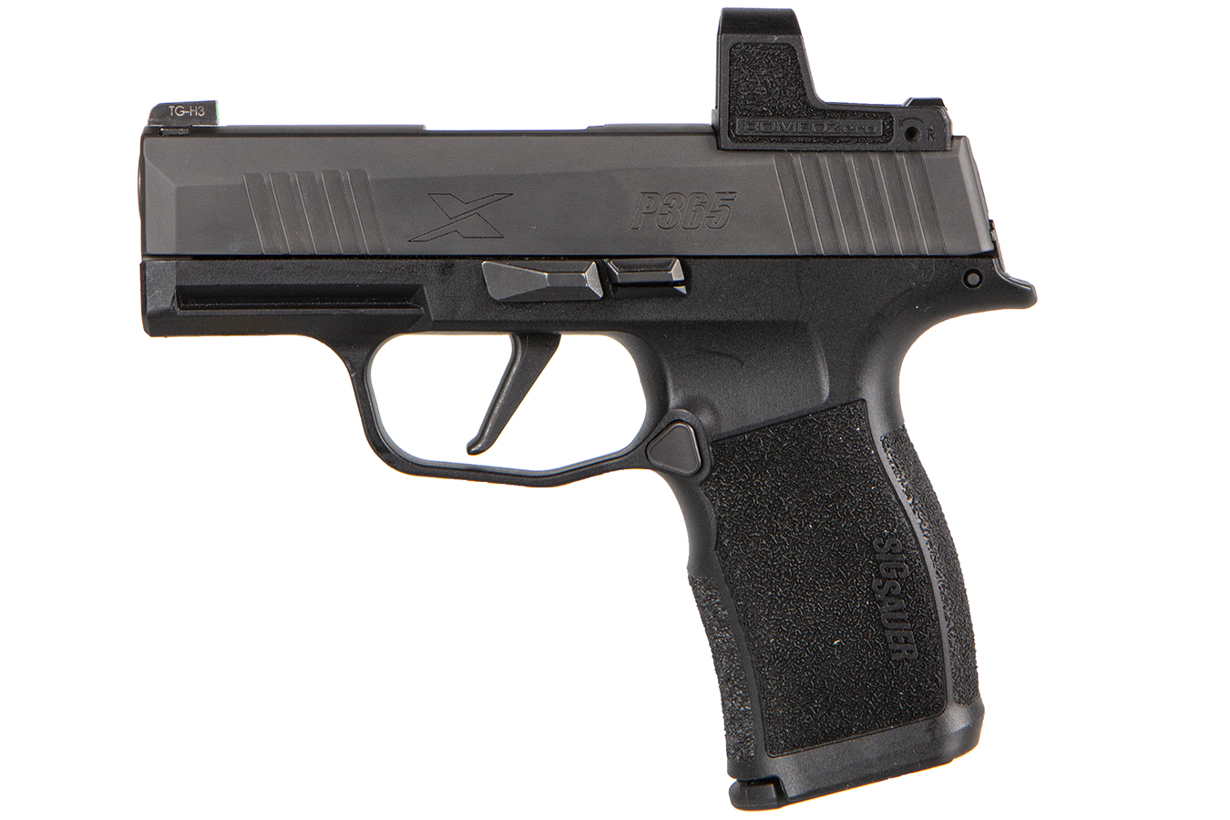 P365X 9mm Micro Compact Pistol with Factory Installed ROMEOZero Micro Red Dot