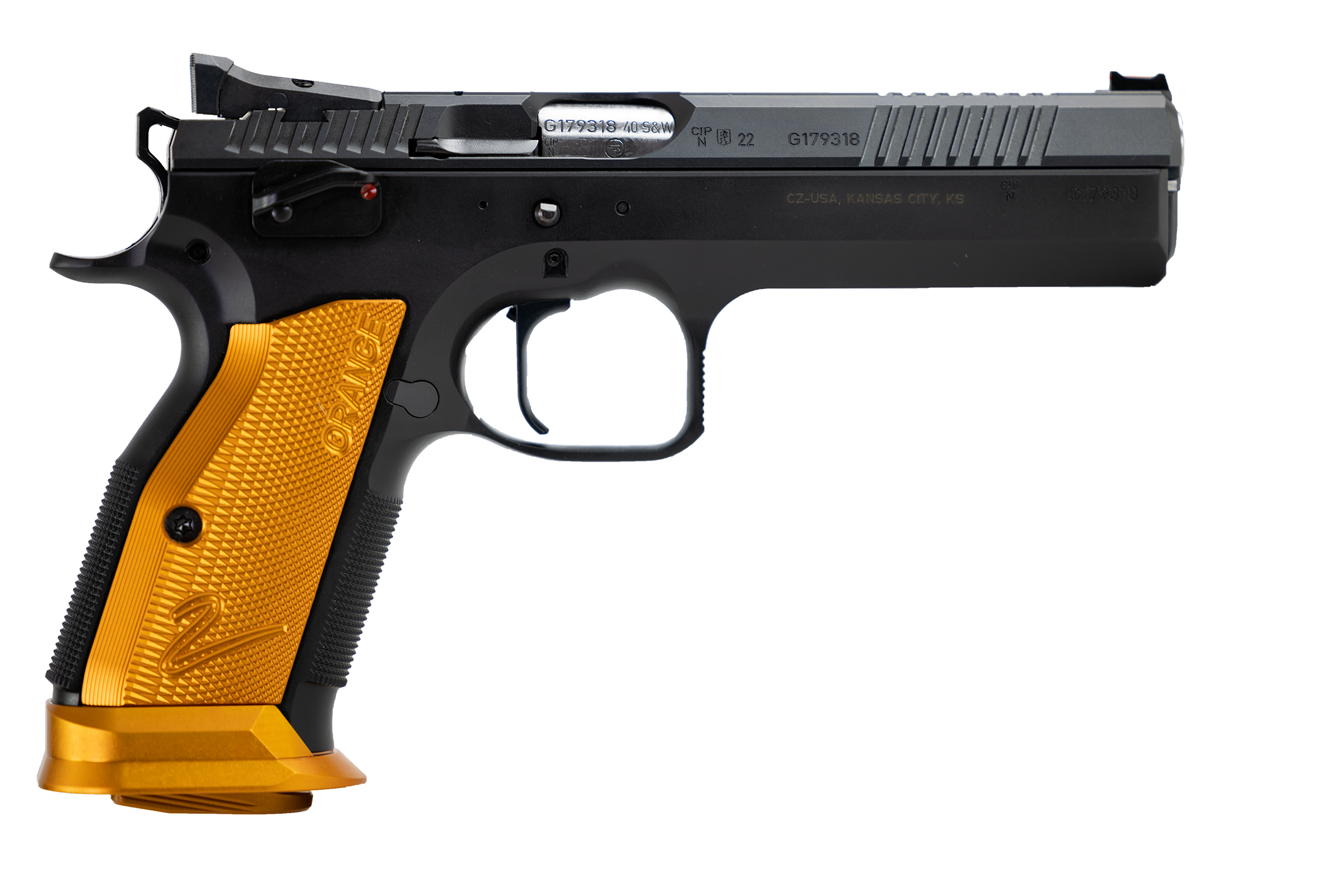 CZ TS 2 Orange 9mm Competition Pistol