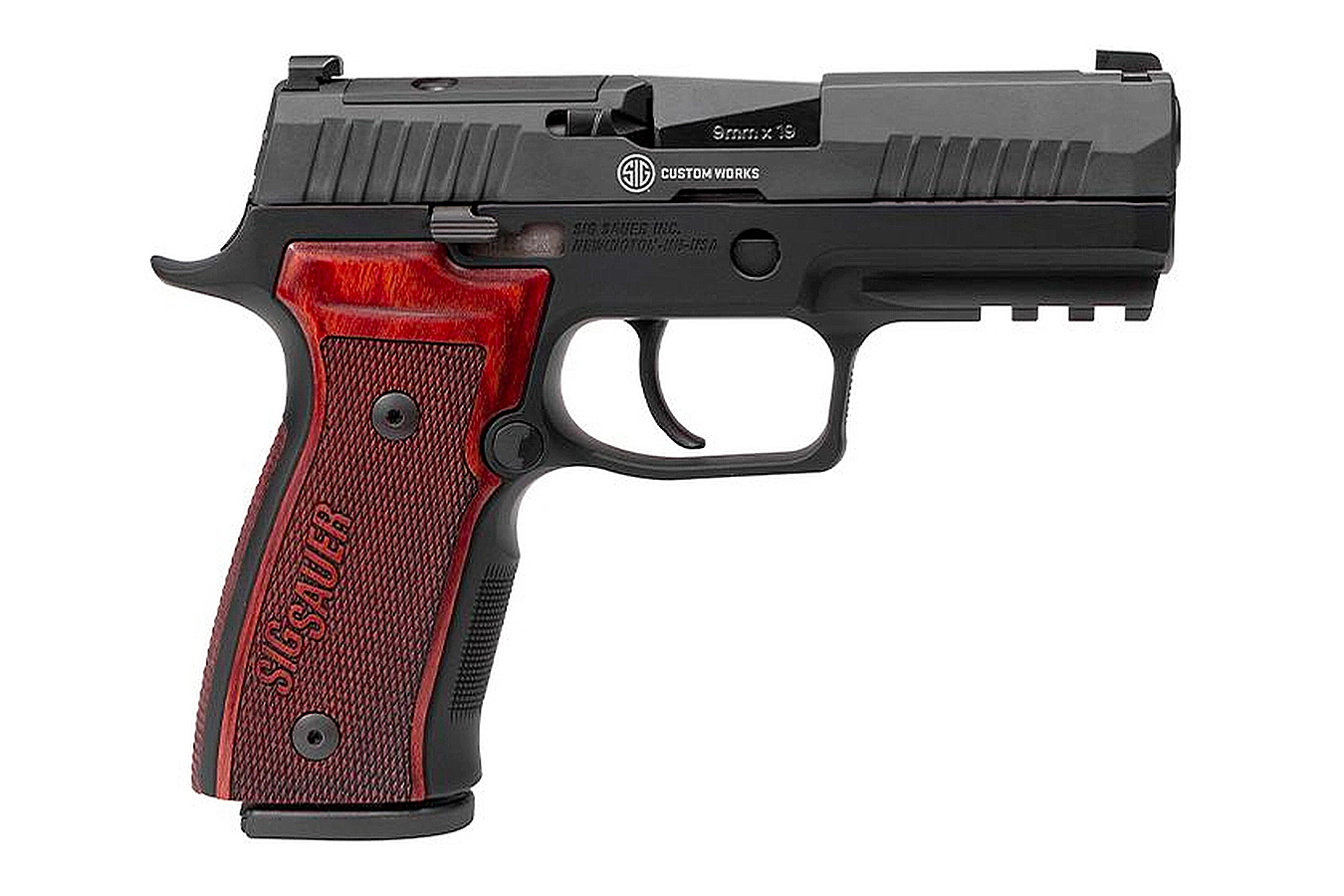 P320 AXG Classic 9mm Striker-Fired Pistol with AXG Walnut Grips and X-RAY3 Day/Night Sights