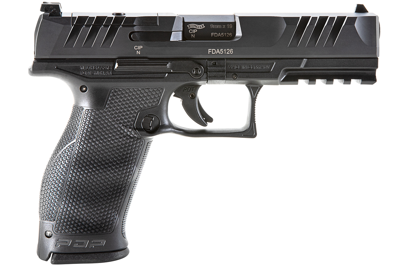 PDP Full-Size 9mm Optics Ready Pistol with 4.5 Inch Barrel (10-Round Model)