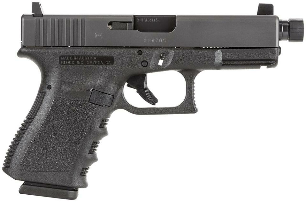 Glock G23 W/Threaded Barrel DAO 40S&W 4" Barrel Integral Grip Black 10rd Mag