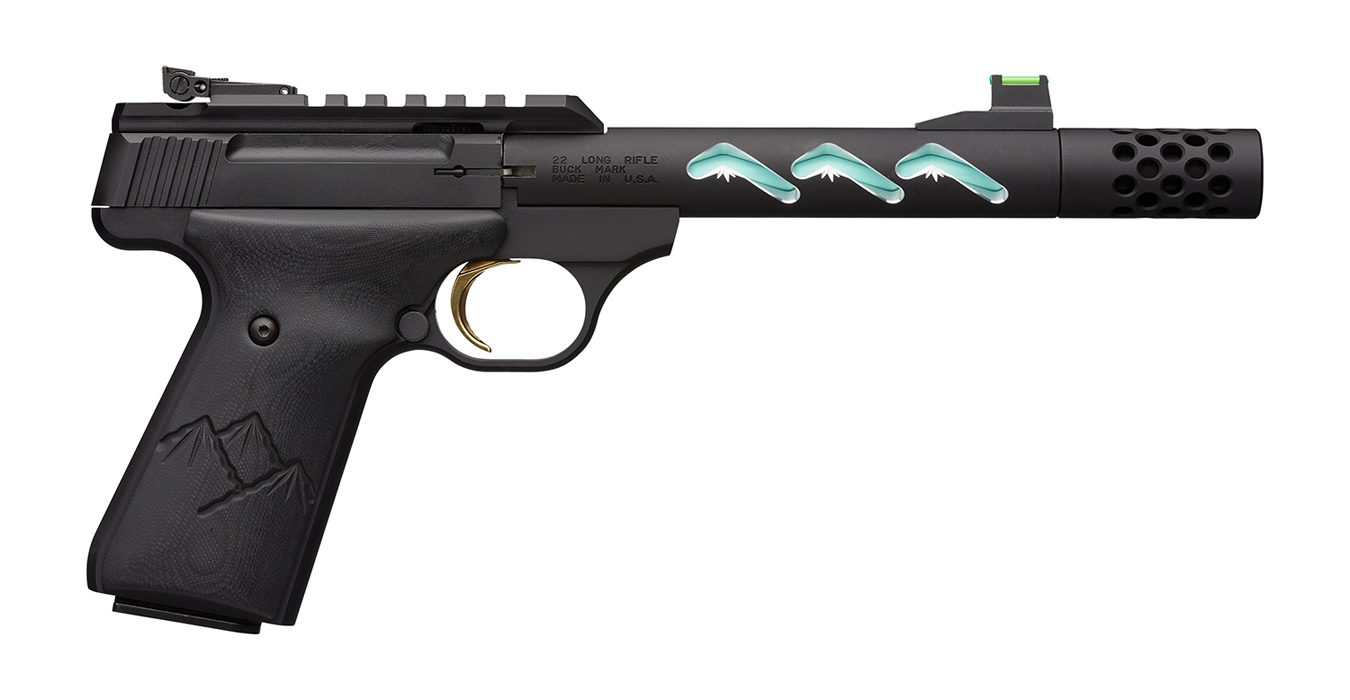 Buck Mark Plus Vision Mountain 22LR Suppressor Ready Rimfire Pistol