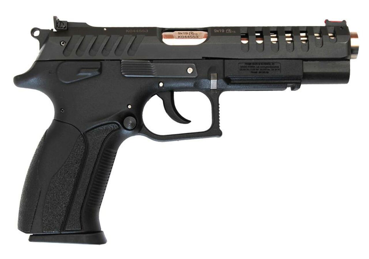 Grand Power X-Caliber SA/DA 9mm 5", Blk Poly Grip Blk, 15 rd