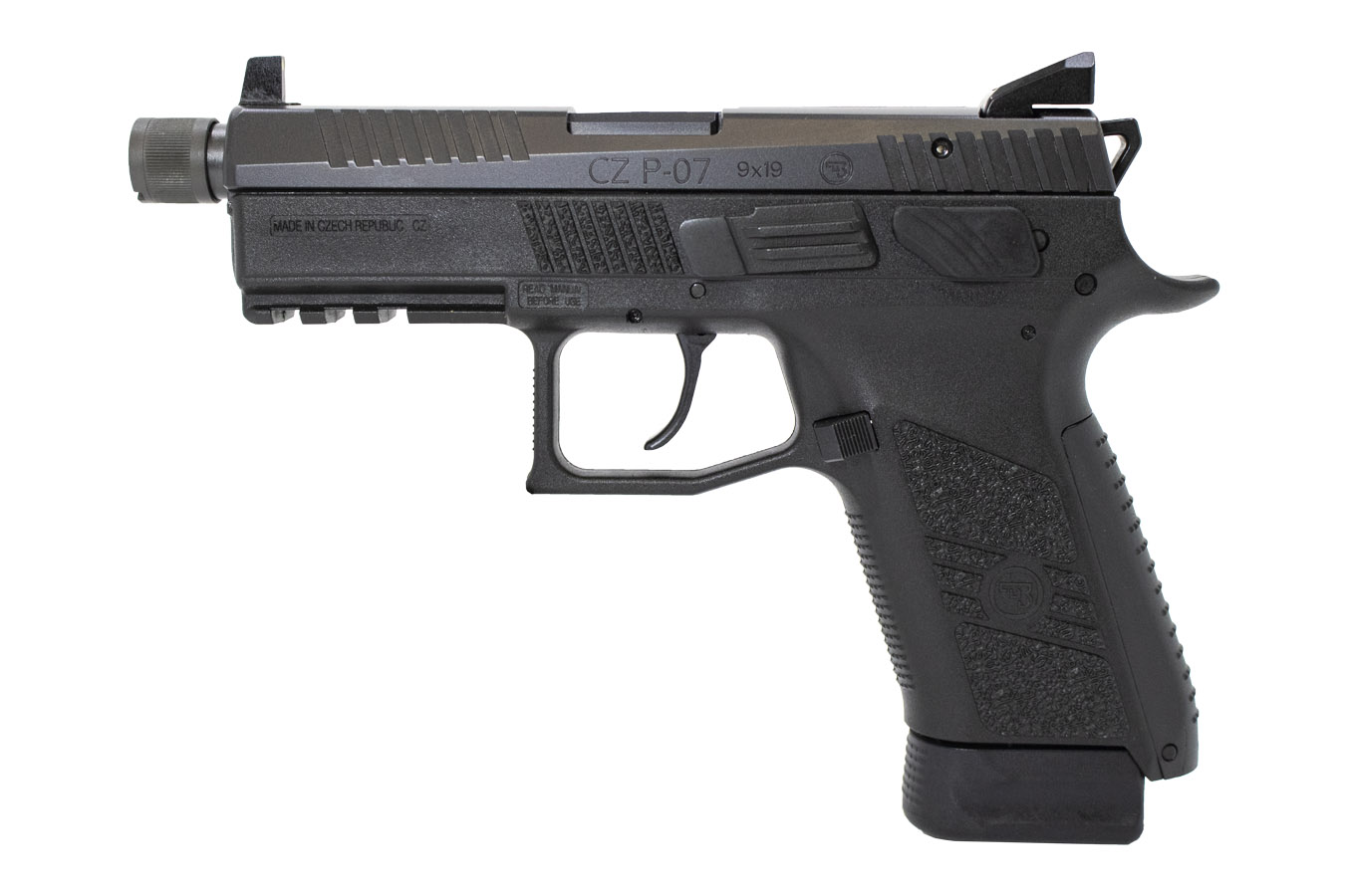 P-07 9mm Pistol with Threaded Barrel