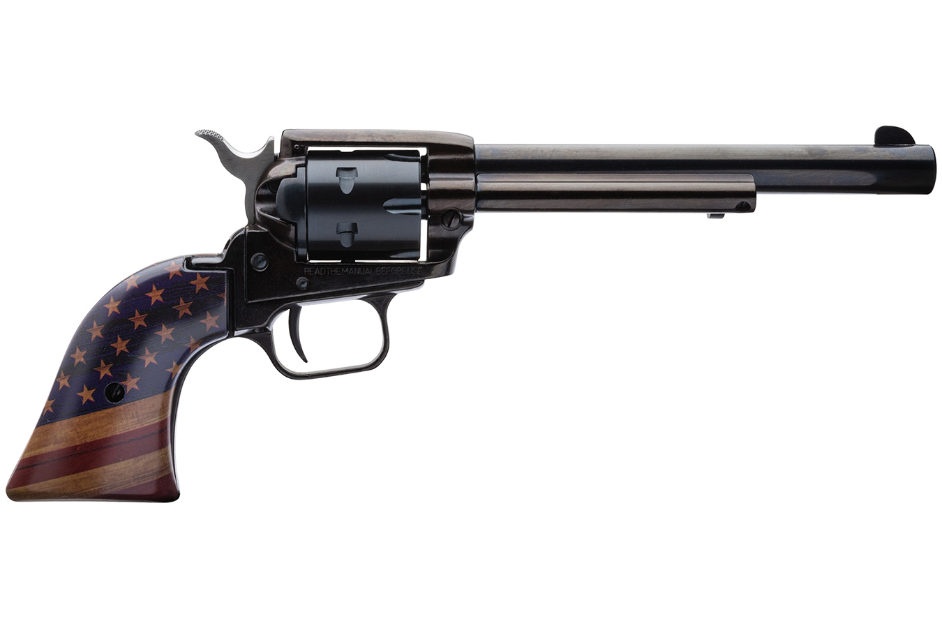 Rough Rider 22LR Special Edition Rimfire Revolver with Gold USA Flag Grips
