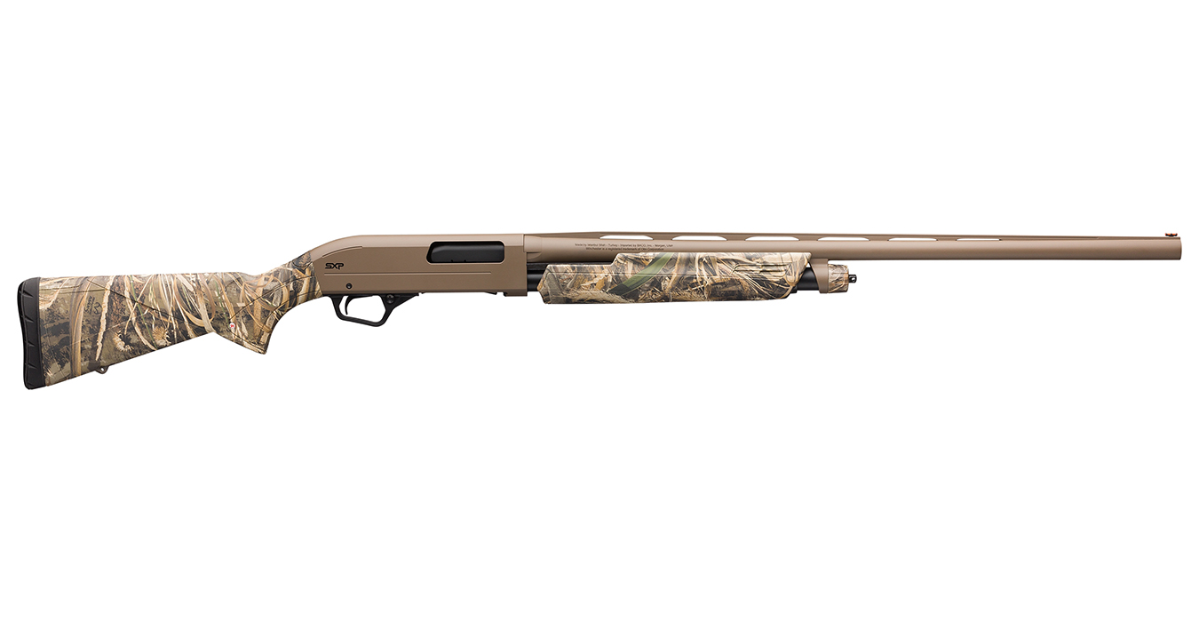 SXP Waterfowl Hunter 12 Gauge Pump Action Shotgun with 28 Inch Barrel and Realtree Max-5 Camo