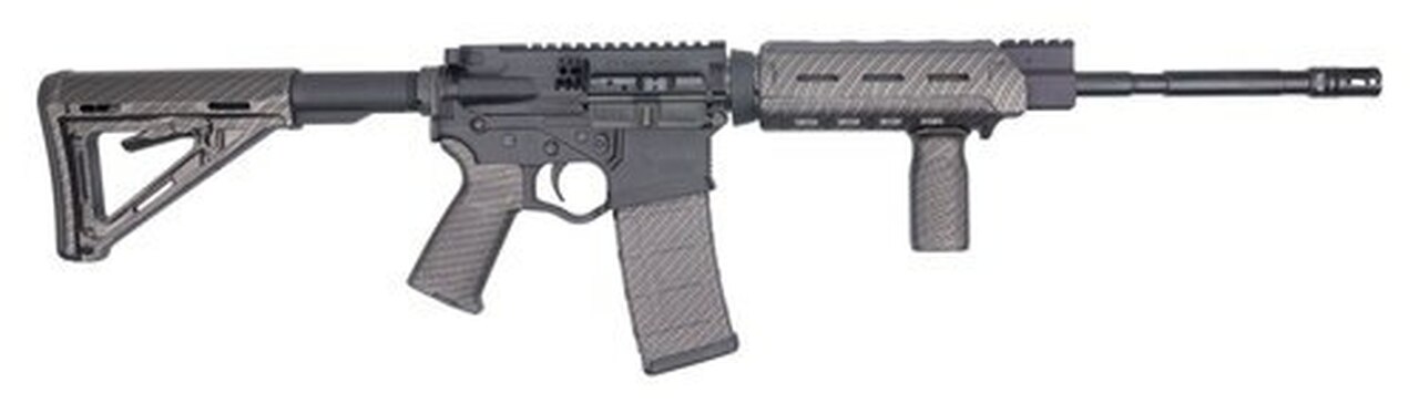 ATI Omni Maxx AR-15, .223/5.56, 16" Barrel, Carbon Style Magpul Furniture