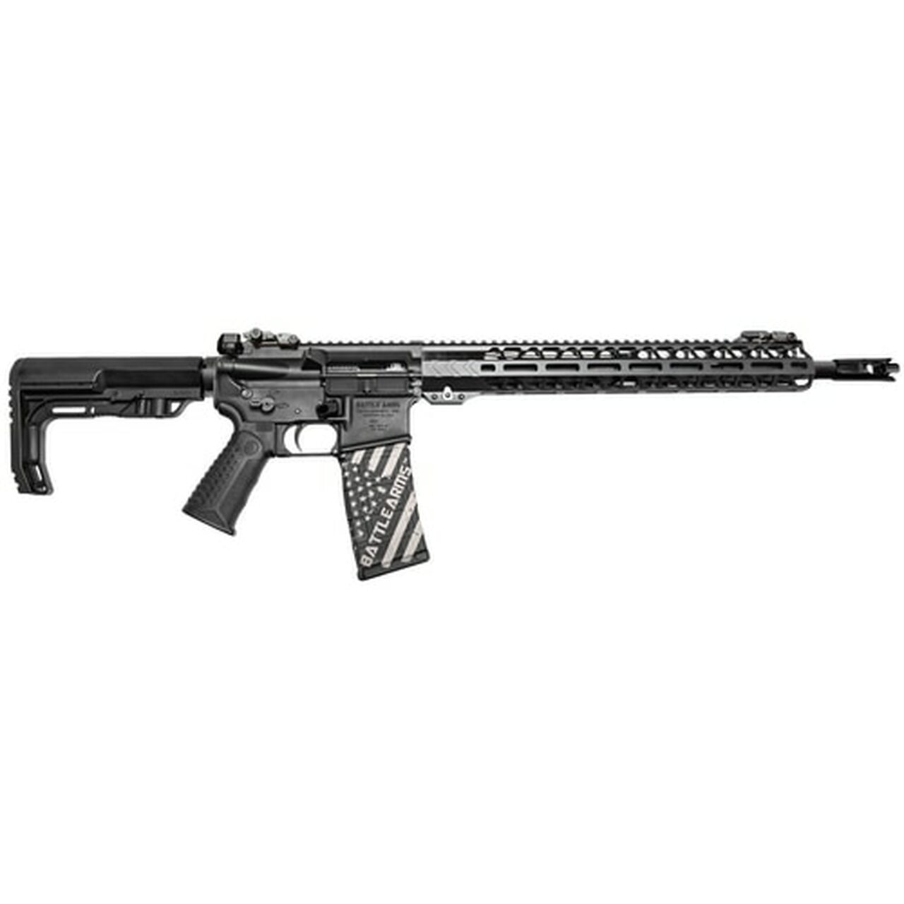 Battle Arms Development BAD-15 Workhorse 223/5.56 16" Barrel, MFT Stock, Match Trigger, Thumper Comp, Ambi Safety