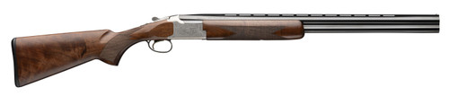 Browning Citori Hunter Deluxe 16 Ga, 2.75" Chamber 28" Barrel, Silver Engraved Rec, Satin Walnut, 2rd