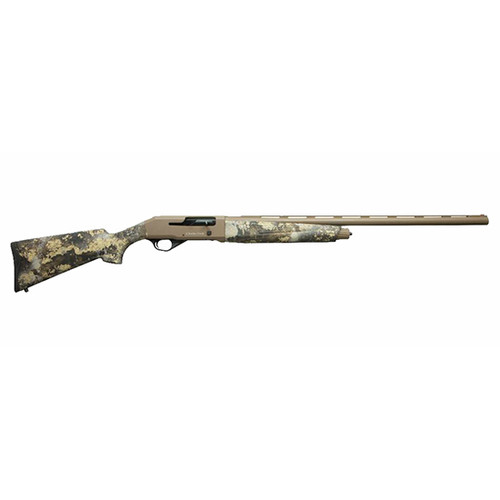 Charles Daly 601 Field 12 Ga, 3", 28" Vent Rib Barrel, Steel, Flat Dark Earth Cerakote, Sythetic True Timber Prairie Camo Stock, Fiber Optic Front Sight, 3 Choke Tubes (Beretta/Benelli)- F,M,IC, 4rd