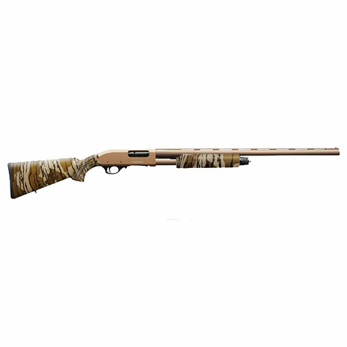 Charles Daly 301 Turkey 12 Ga, 3", 24" Vent Rib Barrel, Steel, Flat Dark Earth Cerakote, Sythetic Mossy Oak Bottomland Stock, Fiber Optic Front Sight, 3 Choke Tubes (Beretta/Benelli)- F,M,XXF, 4rd