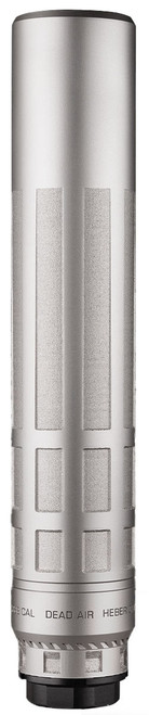 Dead Air Armament Nomax 33, Suppressor, 9.60" Length, Rated Up to 33XC, Titanium, Bead Blasted Finish, Silver, Xemax Adapter &amp; DA150 Muzzle Brake