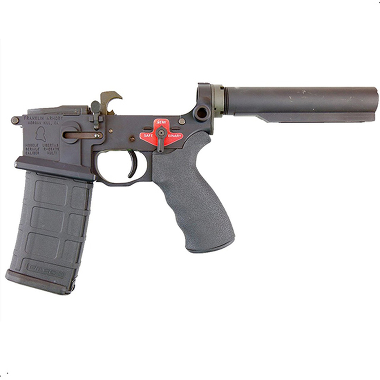 Franklin Armory Libertas Complete AR-15 Billet Lower W/ Franklin BFSIII Binary Firing System